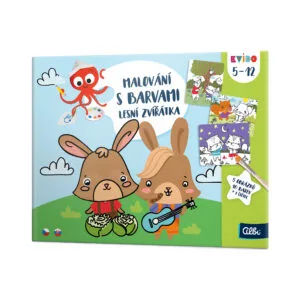 Malování s barvami: Lesní zvířátka - Kvído Albi