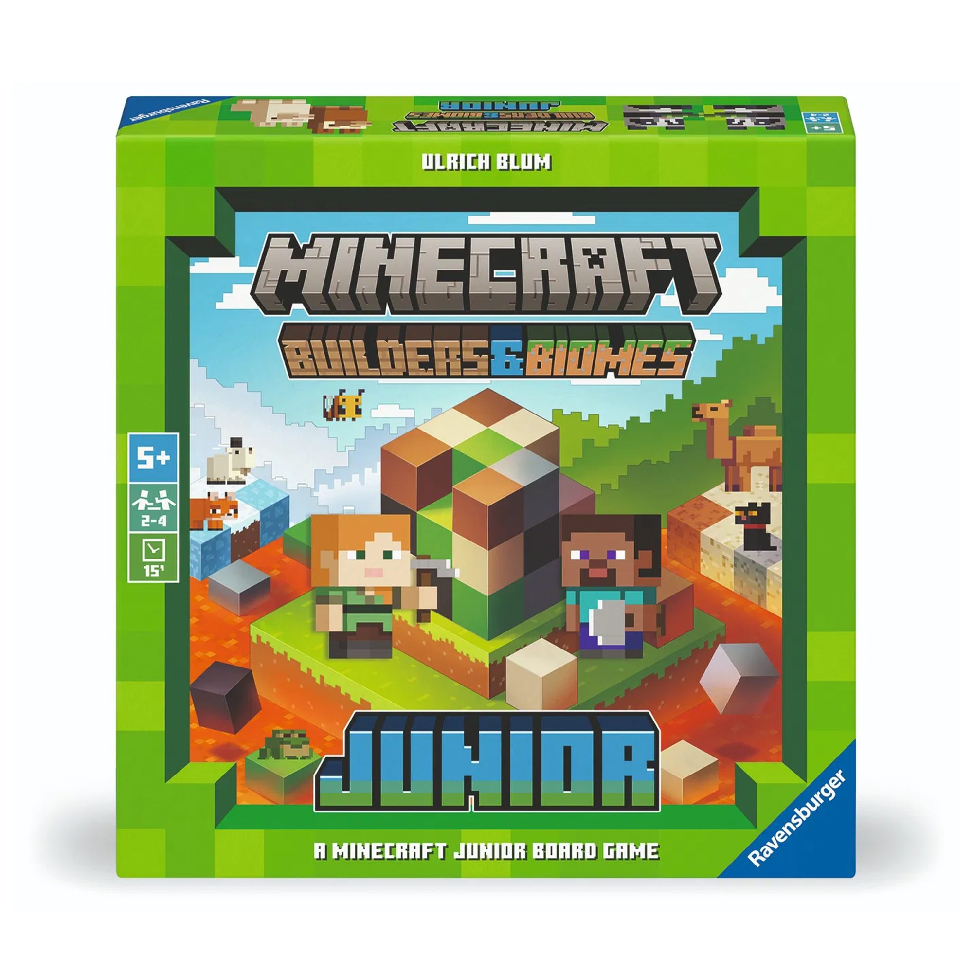 Minecraft: Builders & Biomes Junior Ravensburger - Obrázek 2