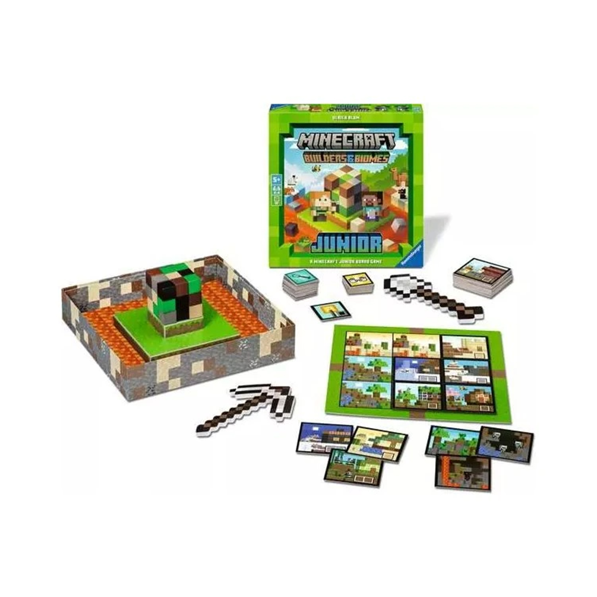 Minecraft: Builders & Biomes Junior Ravensburger - Obrázek 3