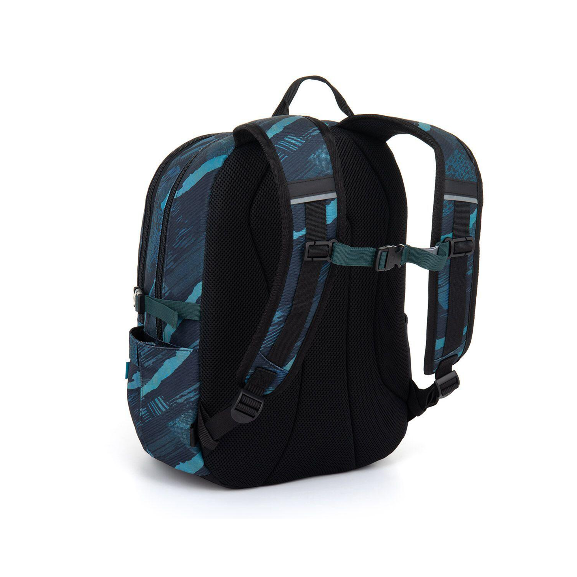 Modro-tyrkysový školní batoh VIKI Topgal - Obrázek 3