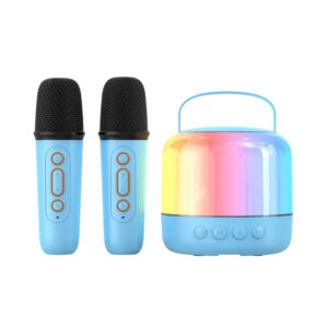 Modrý bezdrátový karaoke set Albi