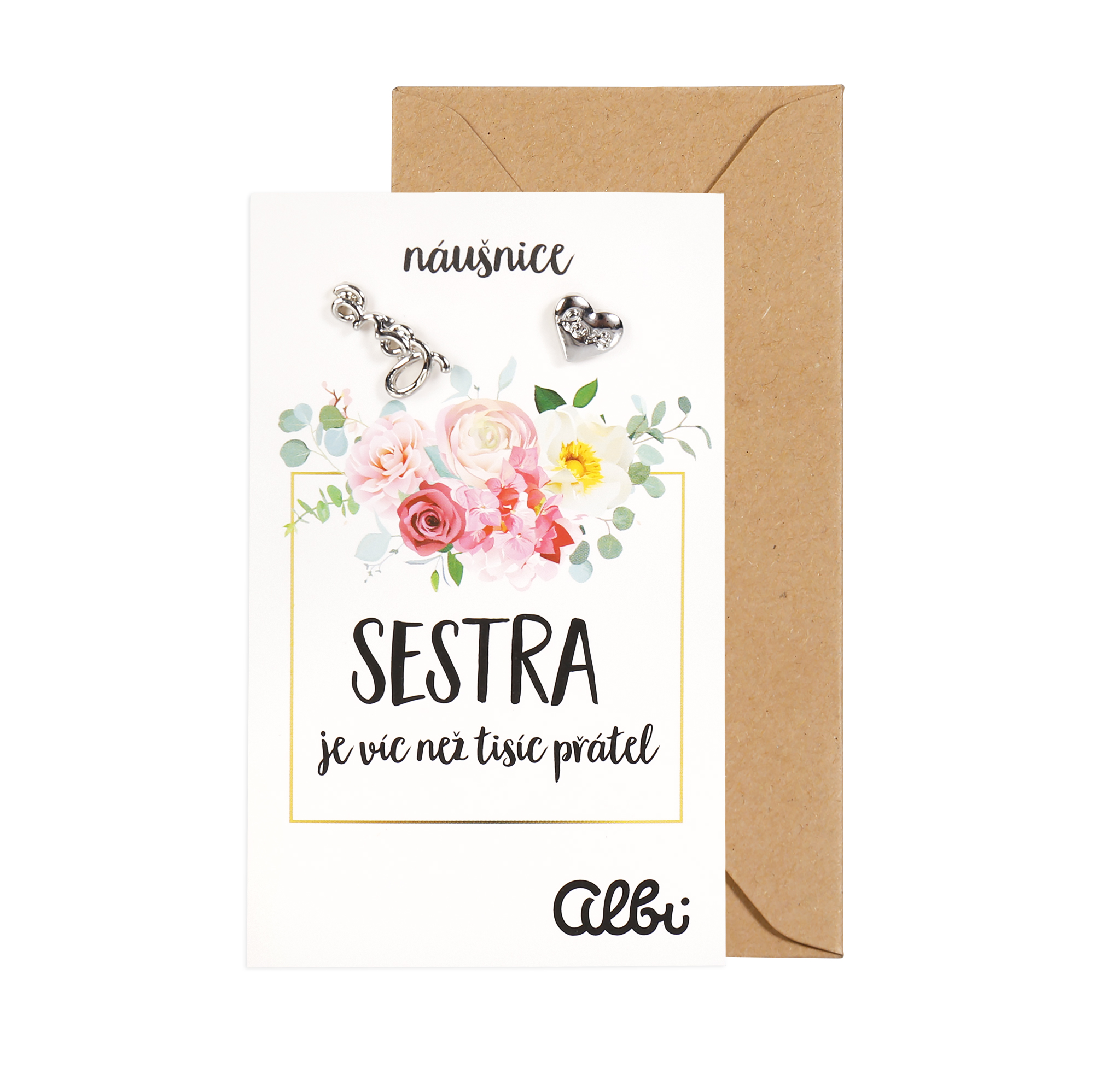 Náušnice - Sestra Albi