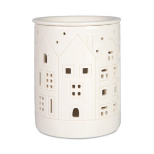 Porcelánová aromalampa - Domečky Albi
