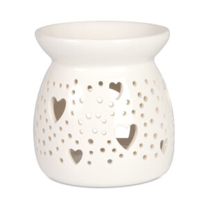 Porcelánová aromalampa - Srdíčka Albi