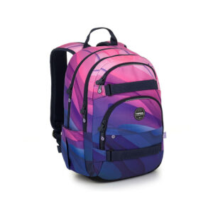Růžovo-fialový školní batoh VIKI Topgal