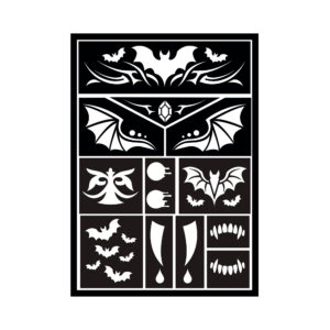 Šablona na líčení Upír Albi