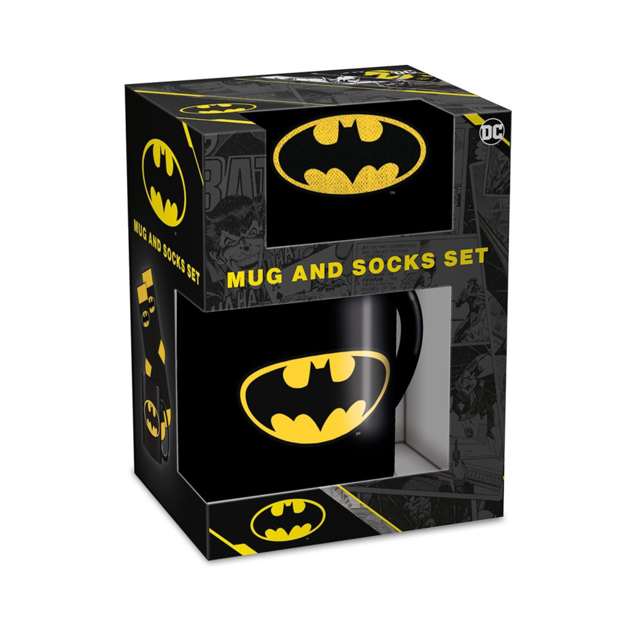 Sada hrnek a ponožky - Batman Epee