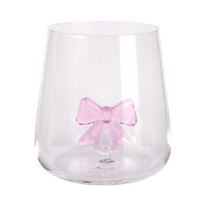 Sklenice s 3D figurkou - Mašle Albi