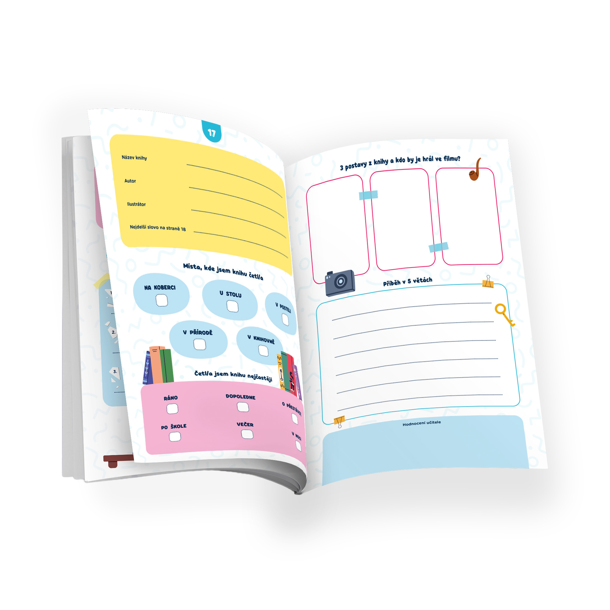 Škola s hrou: Zápisník čtenáře Albi - Obrázek 2