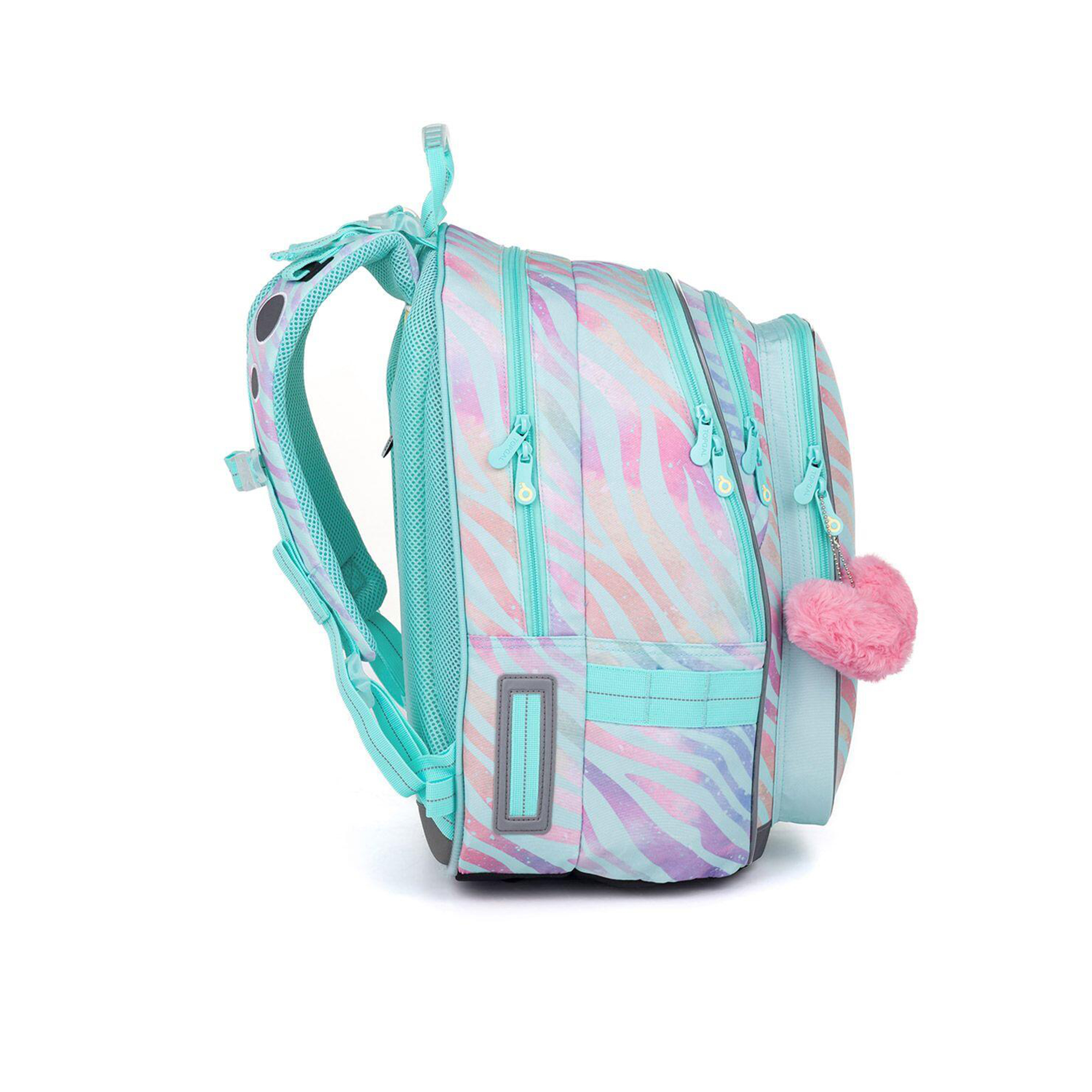 Školní batoh LYNN - Duhový zebří vzor Topgal - Obrázek 2