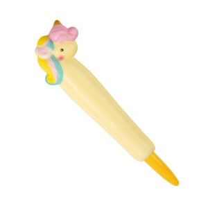 Squishy propiska - Žlutý jednorožec Albi