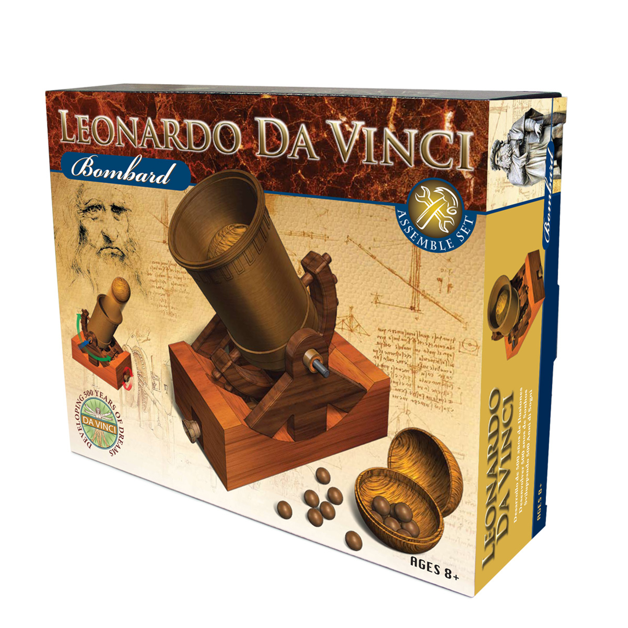 Stavebnice Leonardo Da Vinci - Bombardovací dělo Albi