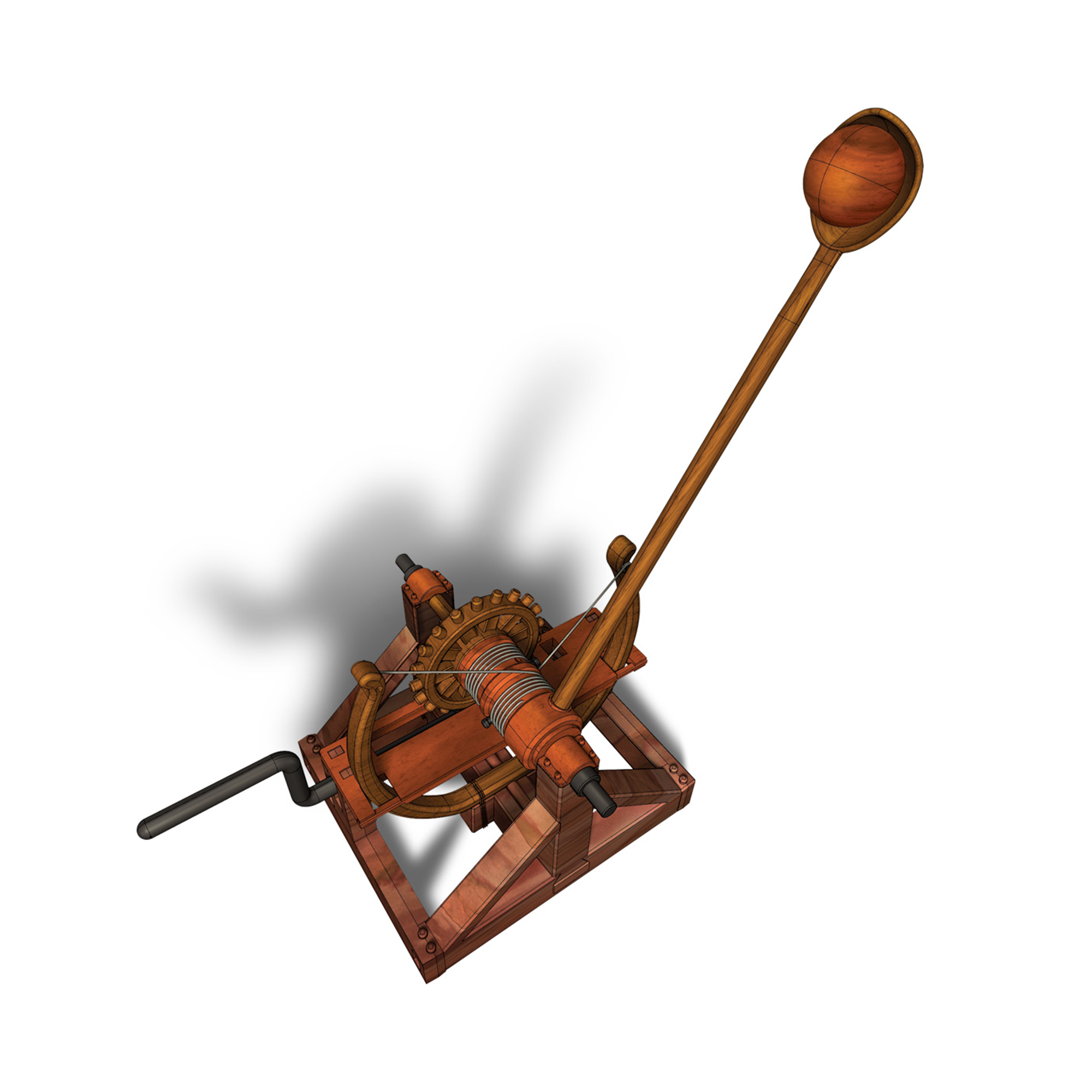 Stavebnice Leonardo Da Vinci - Katapult Albi - Obrázek 2