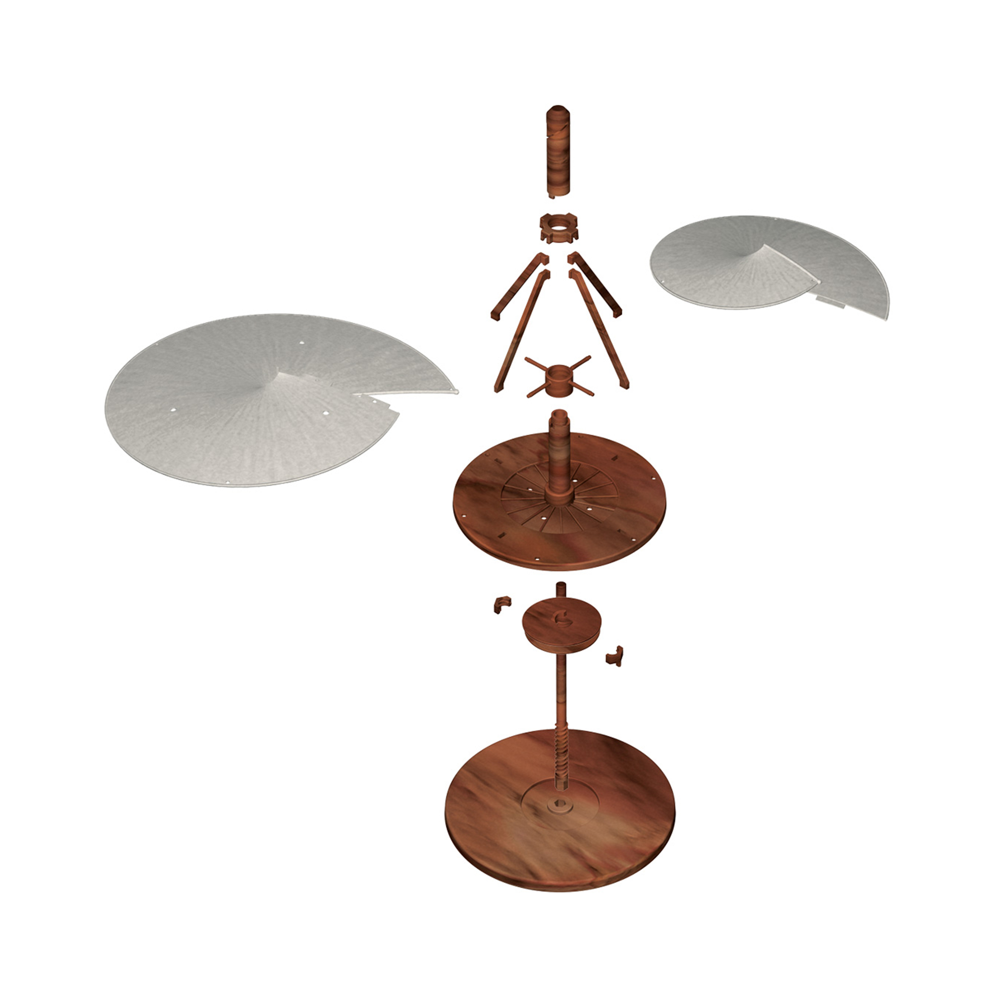 Stavebnice Leonardo Da Vinci - Létací šroub Albi - Obrázek 3