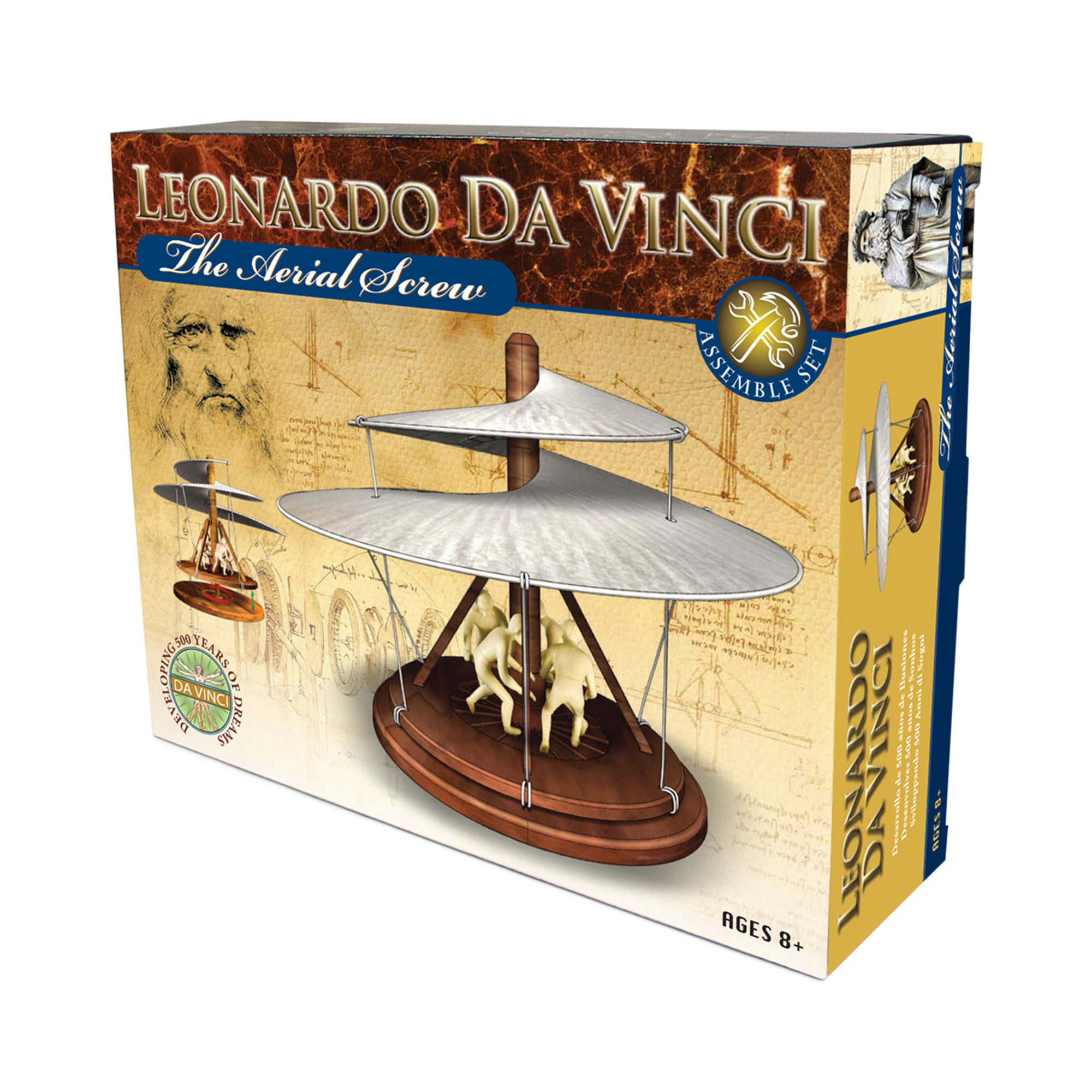 Stavebnice Leonardo Da Vinci - Létací šroub Albi