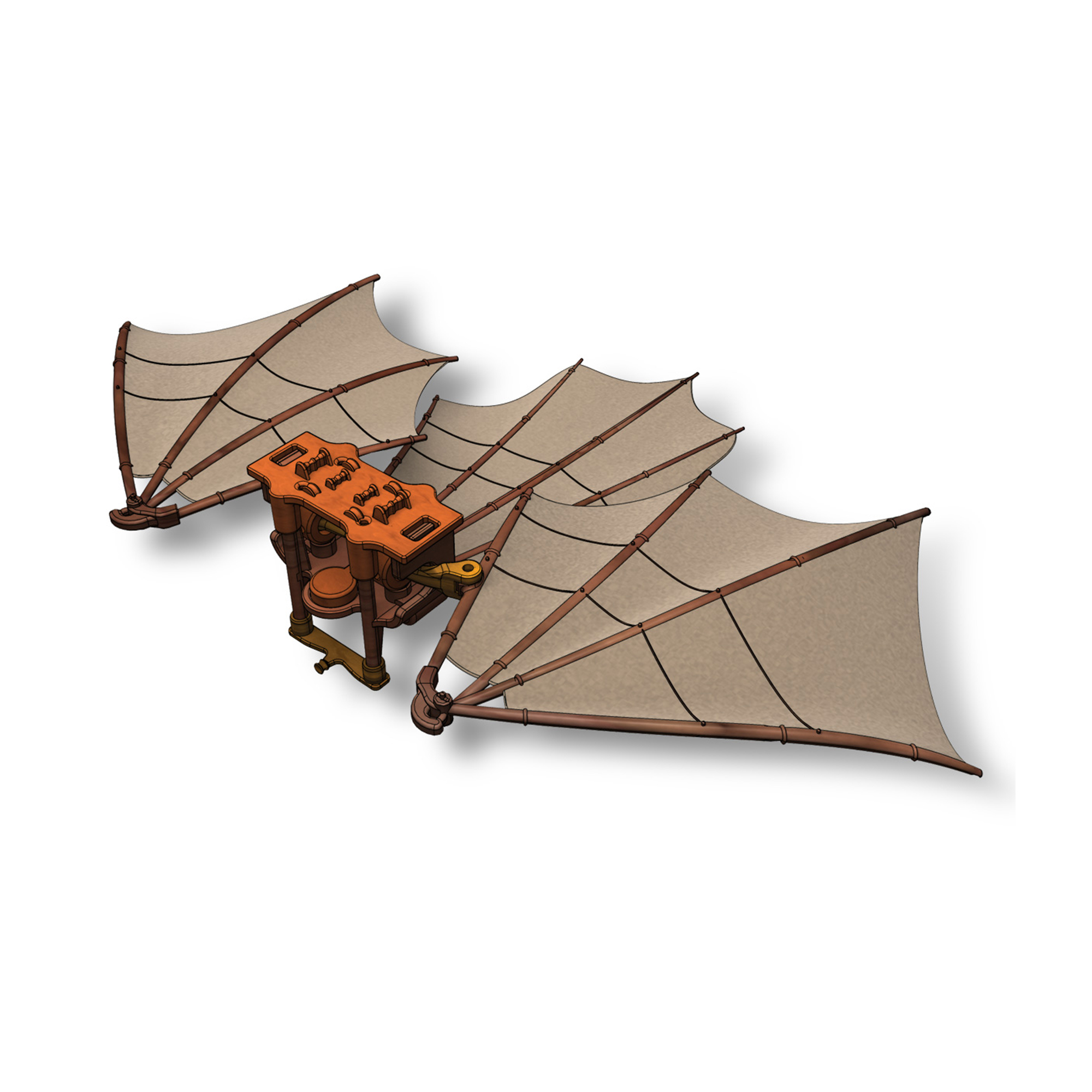 Stavebnice Leonardo Da Vinci - Létací stroj Albi - Obrázek 2