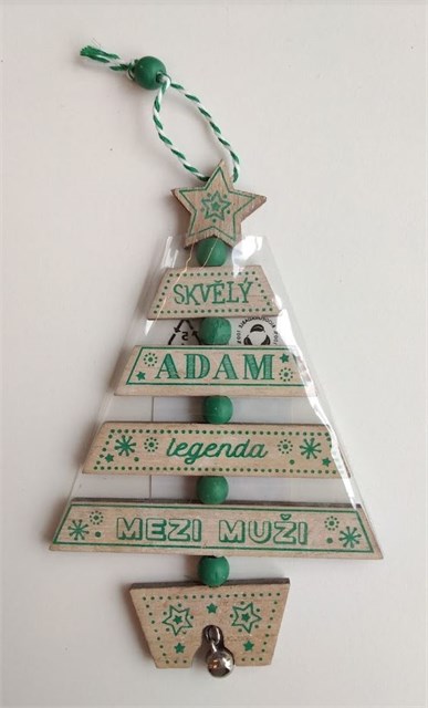 Vánoční ozdoba - Adam Albi
