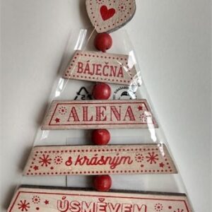 Vánoční ozdoba - Alena Albi