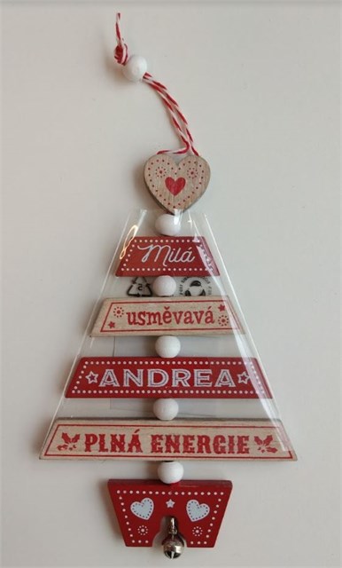 Vánoční ozdoba - Andrea Albi