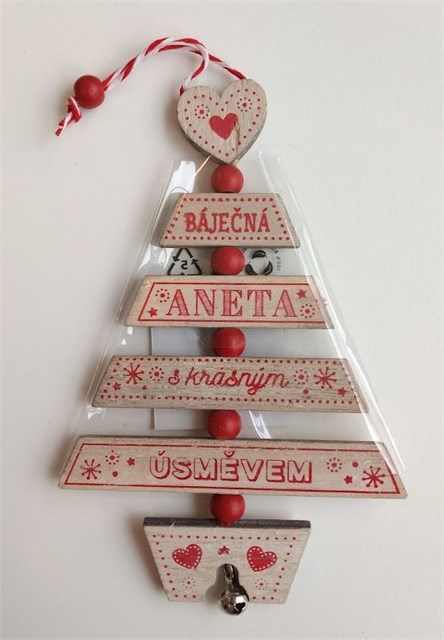 Vánoční ozdoba - Aneta Albi