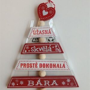 Vánoční ozdoba - Bára Albi