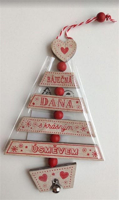 Vánoční ozdoba - Dana Albi