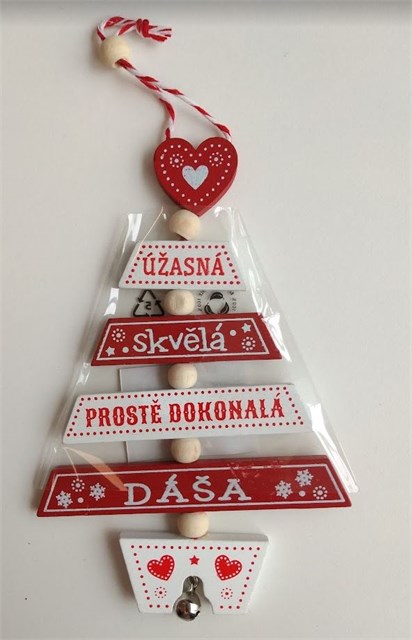 Vánoční ozdoba - Dáša Albi