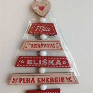 Vánoční ozdoba - Eliška Albi