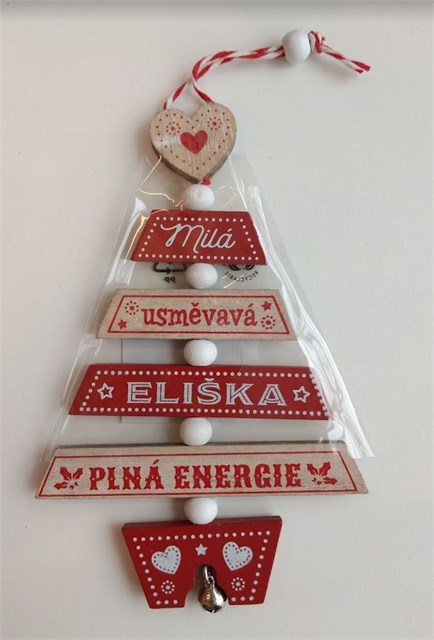 Vánoční ozdoba - Eliška Albi