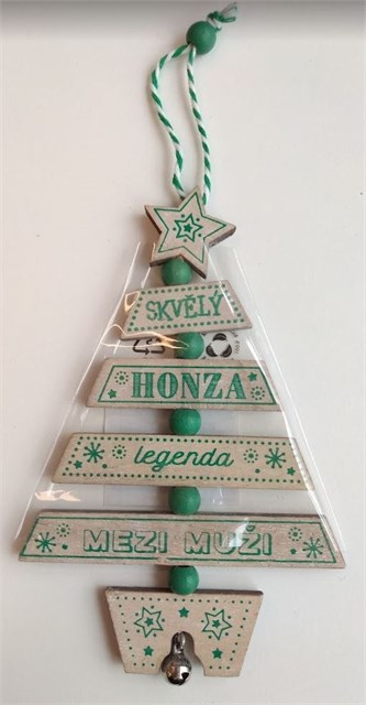 Vánoční ozdoba - Honza Albi