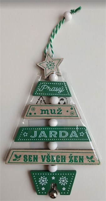 Vánoční ozdoba - Jarda Albi