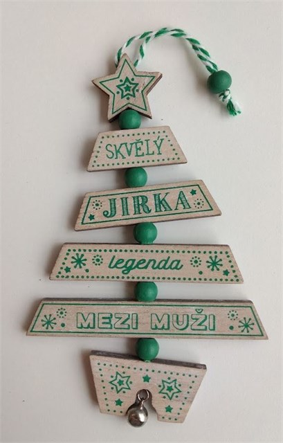 Vánoční ozdoba - Jirka Albi