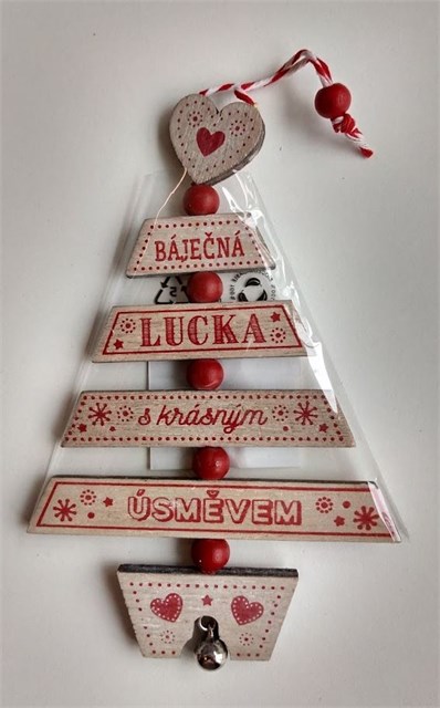 Vánoční ozdoba - Lucka Albi