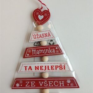 Vánoční ozdoba - Maminka Albi