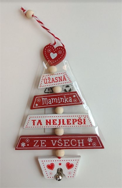 Vánoční ozdoba - Maminka Albi