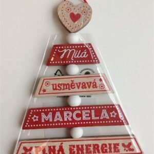 Vánoční ozdoba - Marcela Albi