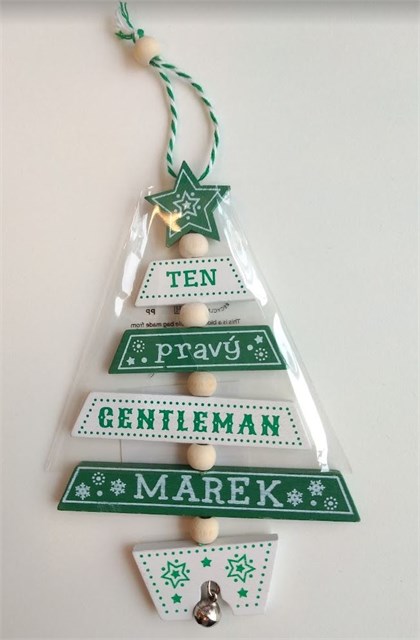 Vánoční ozdoba - Marek Albi