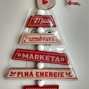 Vánoční ozdoba - Markéta Albi