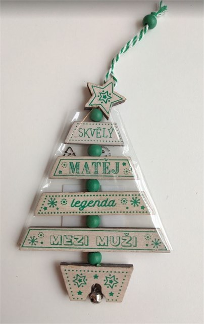 Vánoční ozdoba - Matěj Albi