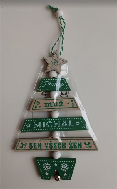 Vánoční ozdoba - Michal Albi