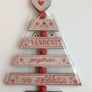 Vánoční ozdoba - Od Ježíška Albi