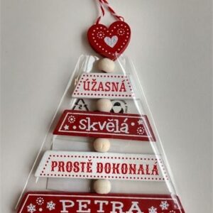 Vánoční ozdoba - Petra Albi