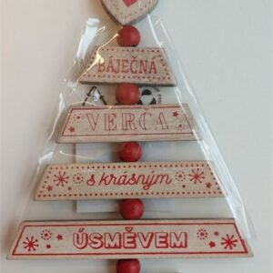 Vánoční ozdoba - Verča Albi
