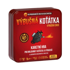 Výbušná koťátka: Výroční edice Asmodee Blackfire