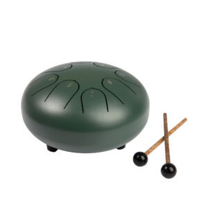 Zelený ocelový bubínek - 8 tónů Albi