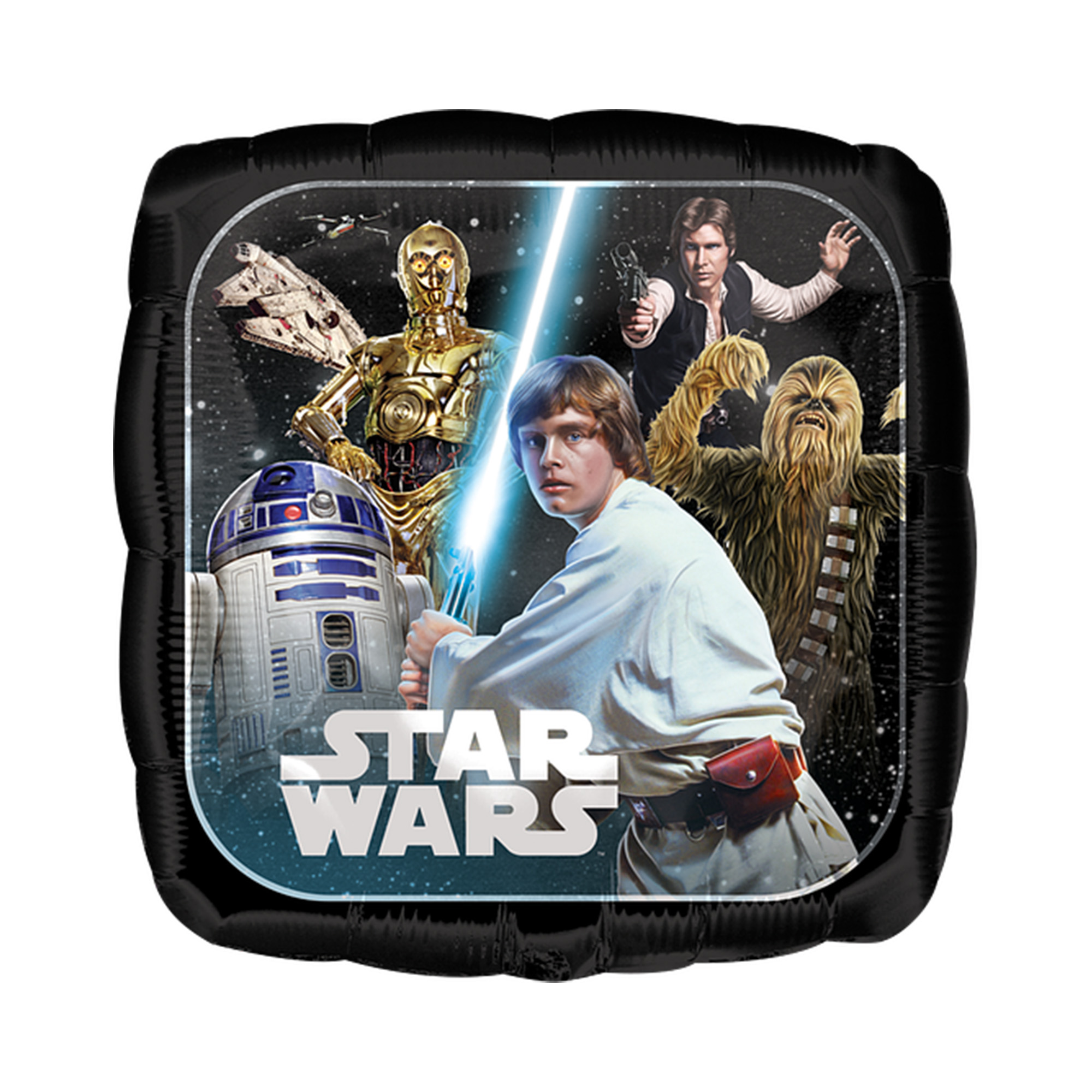 Balónek fóliový Star Wars čtverec Albi