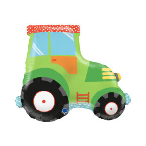 Balónek fóliový Traktor zelený Albi