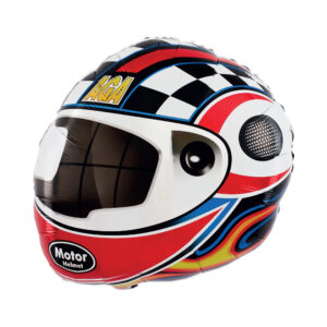 Balónek fóliový Závodní helma Albi