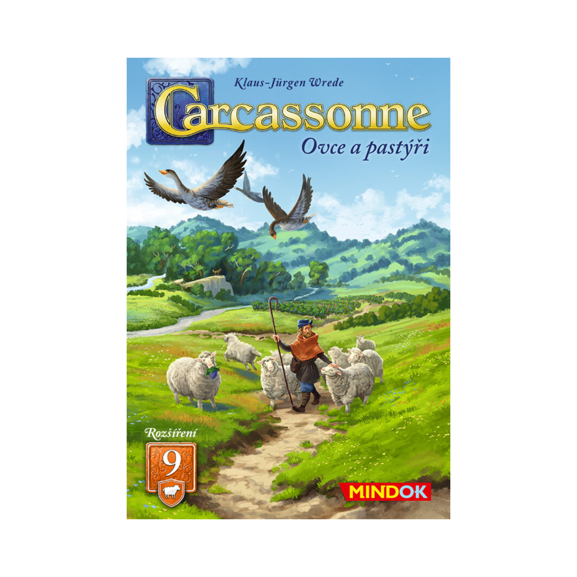 Carcassonne rozšíření 9: Ovce a pastýři (2025) Mindok - Obrázek 2