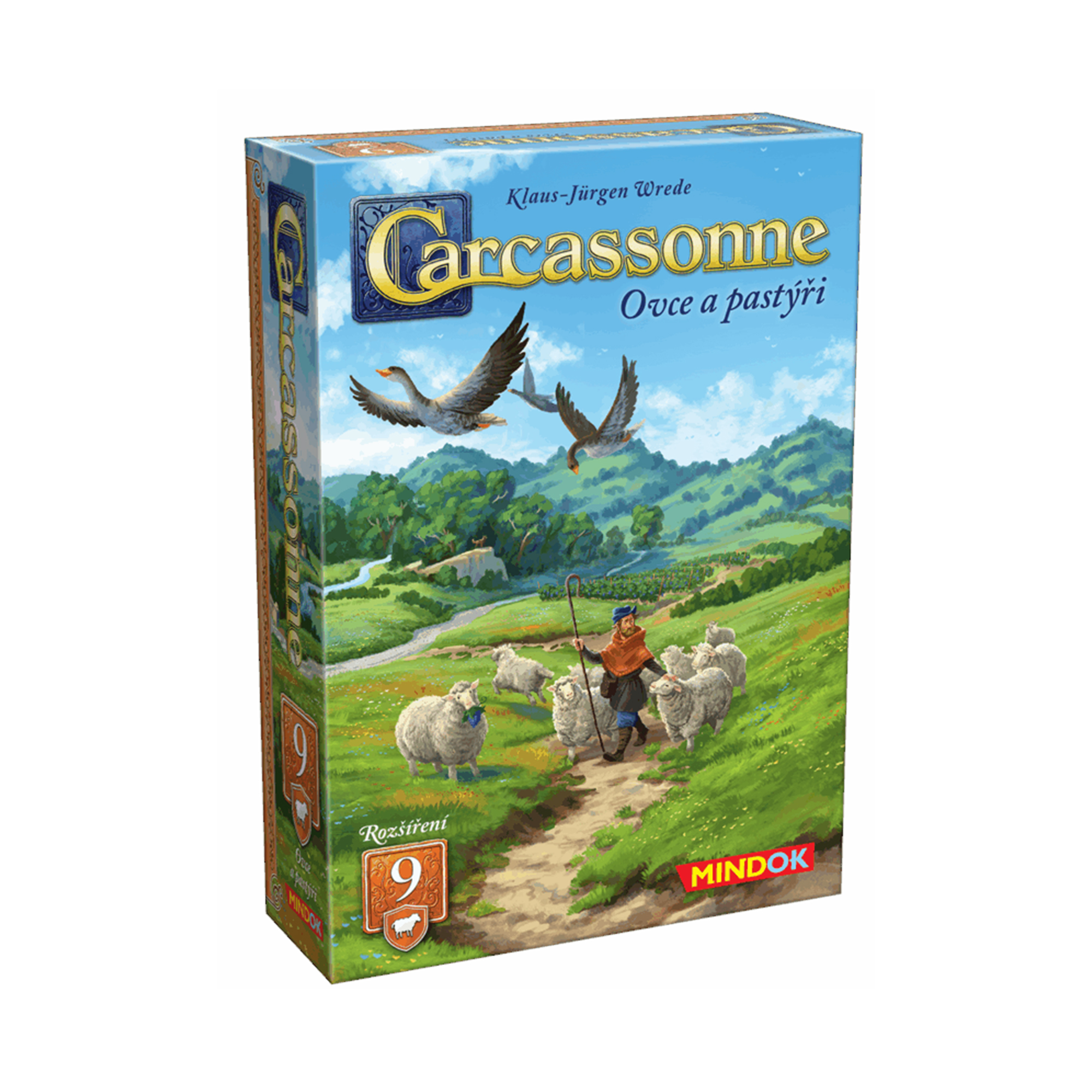Carcassonne rozšíření 9: Ovce a pastýři (2025) Mindok